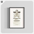 アートポスター-Anatomical Study with Advertising Text
 - 国立医学図書館 Poster.