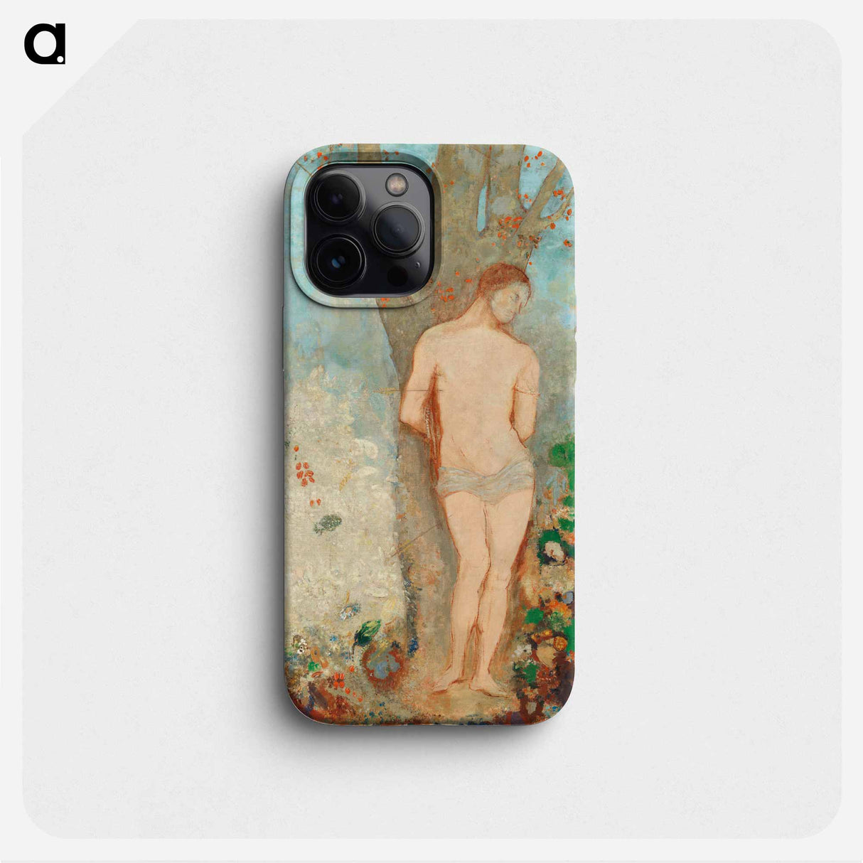 Saint Sebastian - Odilon Redon Phone Case.