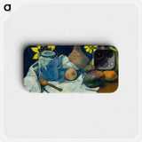 Still Life with Teapot and Fruit - ポール ゴーギャン Phone Case.