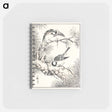 アートメモ帳-Japanese Willow Tit and Pine Tree
 - 鳥類図鑑 Memo.