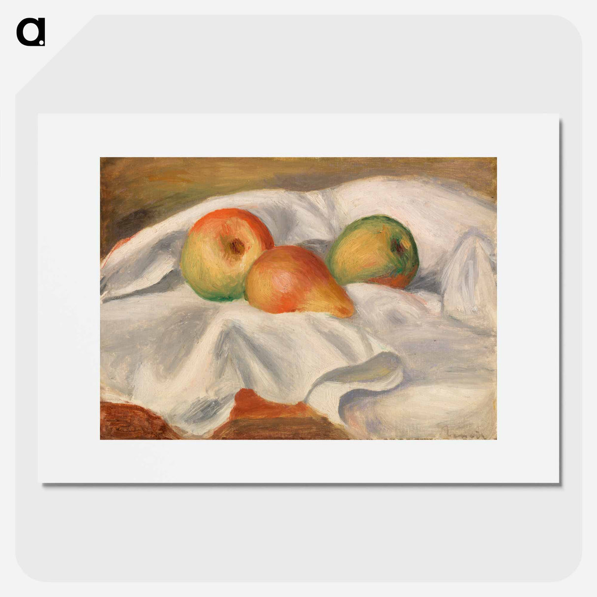 Pears - Pierre Auguste Renoir Poster.