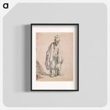 Standing Man by Rembrandt van Rijn - Rembrandt van Rijn Poster.