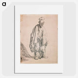 Standing Man by Rembrandt van Rijn - Rembrandt van Rijn Poster.