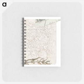 アートメモ帳-Letter Decal
 - 書道のお手本 Memo.