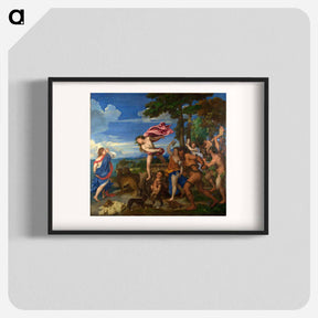 アートポスター-Bacchus and Ariadne - ティツィアーノ ヴェチェッリオ Poster.