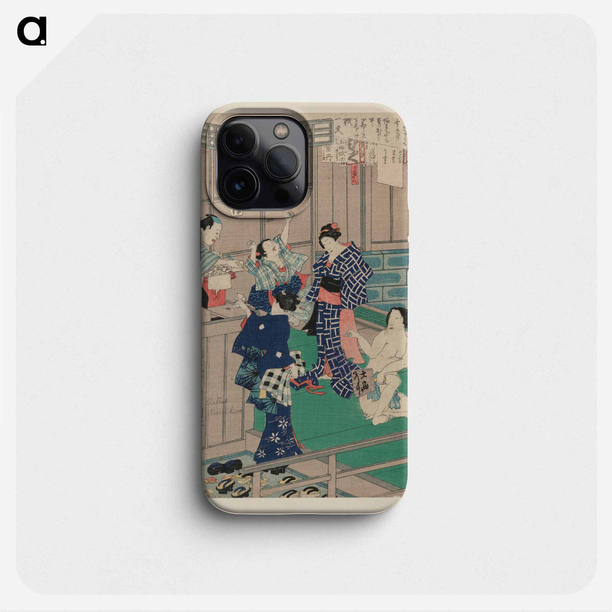 Hada kurabe hana no shōbuyu kurabe, koshi yuki no ya - 豊原 国周 Phone Case.