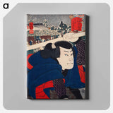 アートパネル-Mukojima Miyamoto Musashi - 歌川 国芳 Canvas.