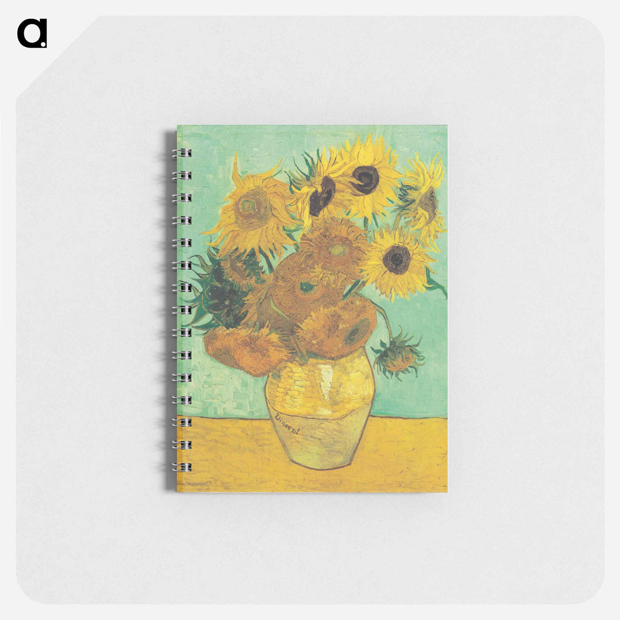 Vase with Twelve Sunflowers - フィンセント ファン ゴッホ Memo.