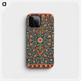 William Morris's Holland Park Carpet - William Morris Phone Case.