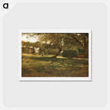 アートポストカード-Harvest Scene - ウィンスロー ホーマー Postcard.