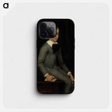 Portrait of lieutenant alexandre weissgerber de stragéwicz as a child - アルバート エーデルフェルト Phone Case.