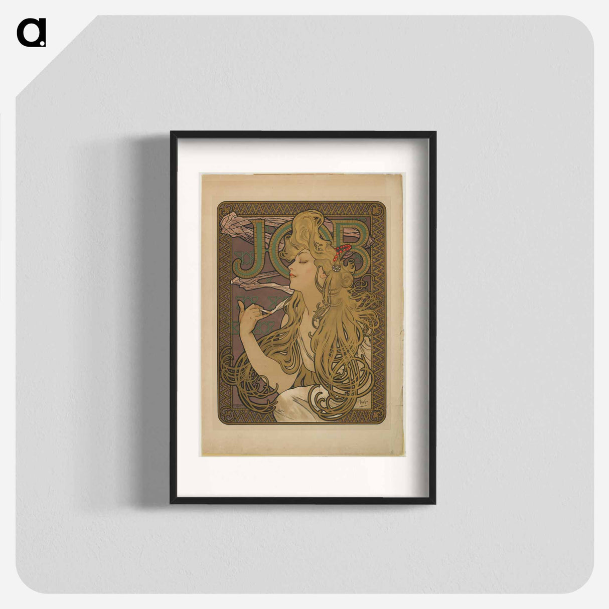 JOB - Alphonse Mucha Poster.