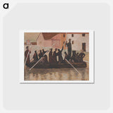 アートポストカード-Flood
 - シプリアン マジェルニク Postcard.