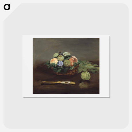 アートポストカード-Edouard Manet's famous painting - エドゥアール マネ Postcard.