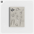 アートメモ帳-Studies of a Suit of Armor - エドワード バーン ジョーンズ Memo.
