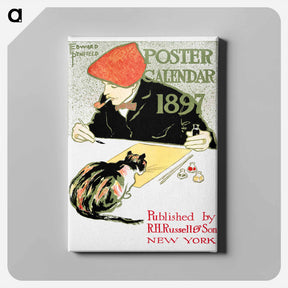 アートパネル-Poster Calendar - エドワード ペンフィールド Canvas.