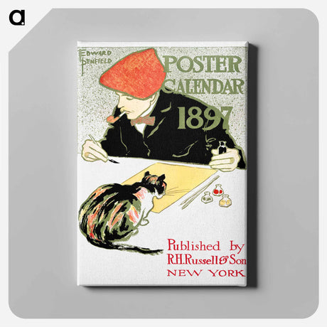アートパネル-Poster Calendar - エドワード ペンフィールド Canvas.