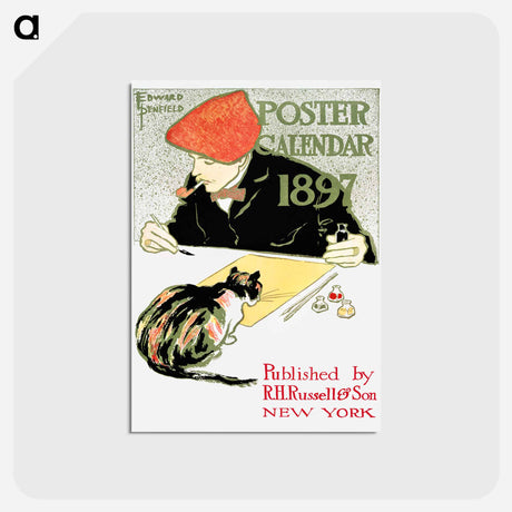 アートポストカード-Poster Calendar - エドワード ペンフィールド Postcard.