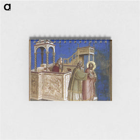 アートメモ帳-Rejection of Joachim's Sacrifice - ジョット ディ ボンドーネ Memo.