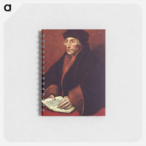 アートメモ帳-Portrait of Desiderius Erasmus - ハンス ホルバイン Memo.