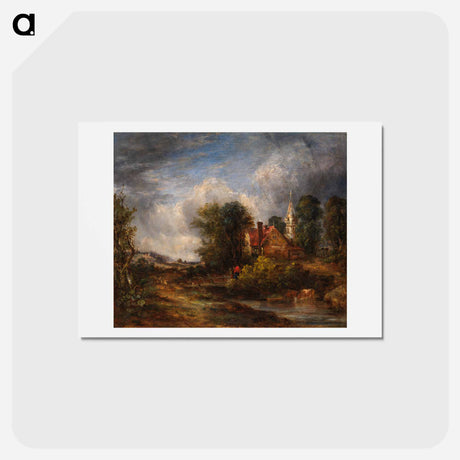 アートポストカード-The Valley Farm
 - ジョン コンスタブル Postcard.