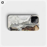 Chalets, Breithorn, Mürren - ジョン シンガー サージェント Phone Case.