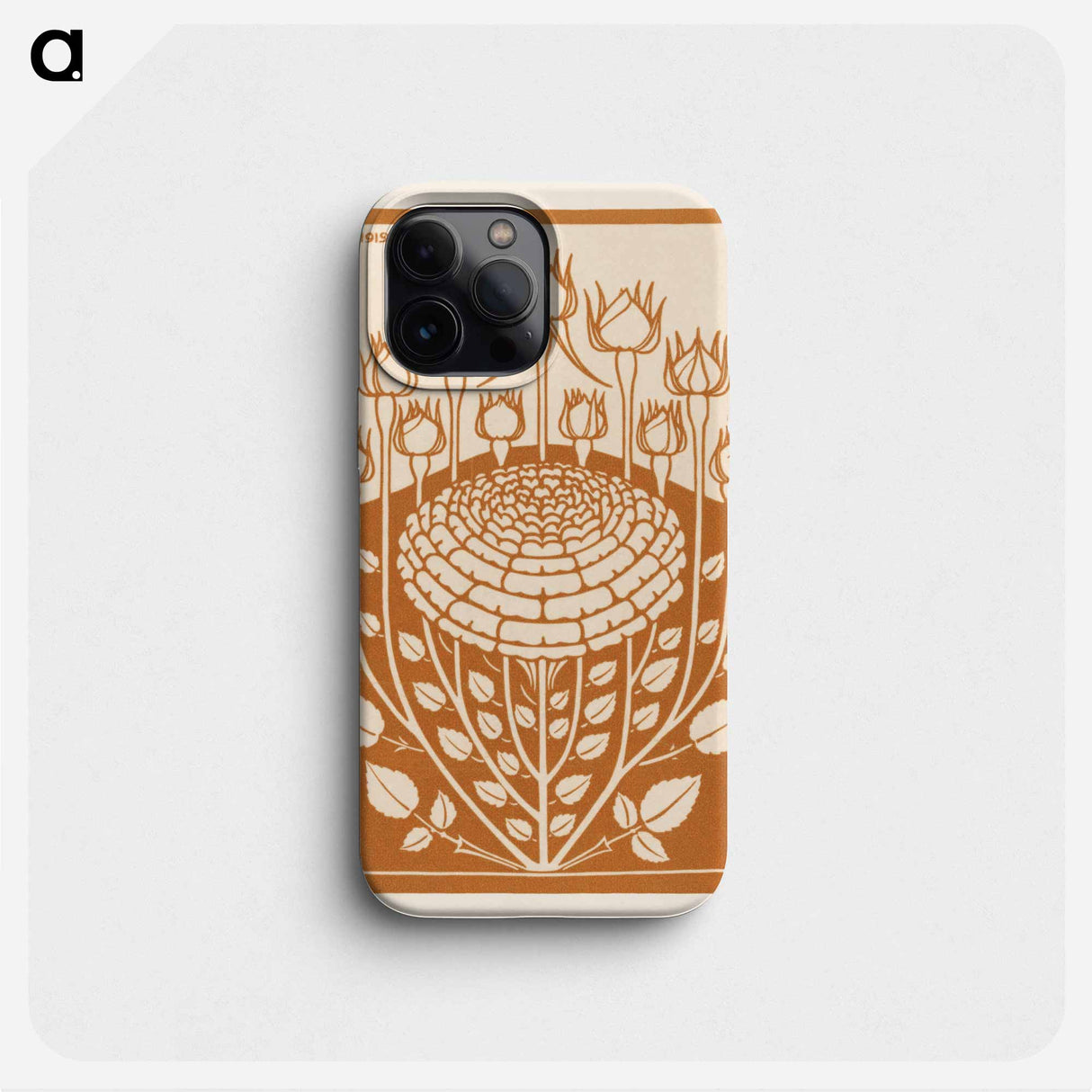 Rose bush - Julie de Graag Phone Case.