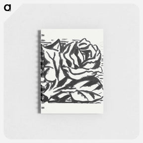 アートメモ帳-Rose - レオ ヘステル Memo.