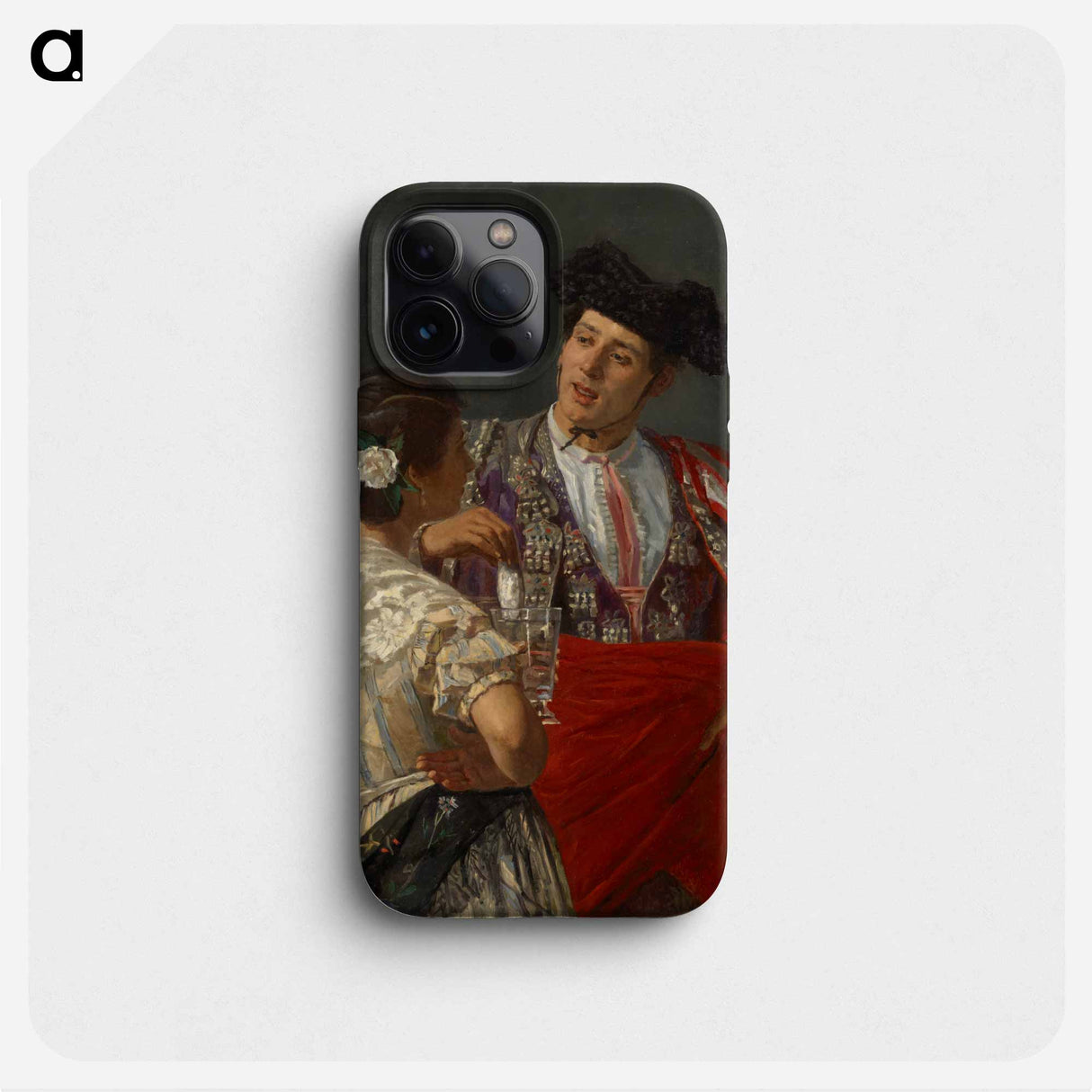 Offering the panal to the bullfighter - メアリー カサット Phone Case.