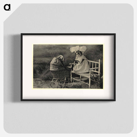 アートポスター-Canine Nursemaid
 - 国立医学図書館 Poster.