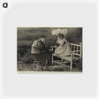 アートポストカード-Canine Nursemaid
 - 国立医学図書館 Postcard.