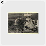 アートポストカード-Canine Nursemaid
 - 国立医学図書館 Postcard.