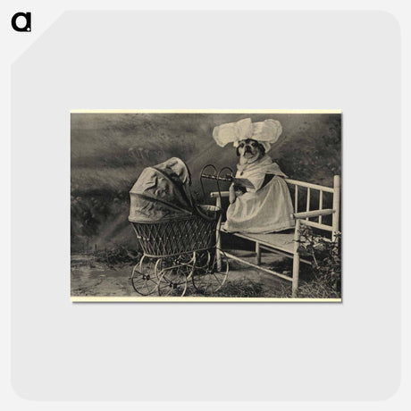 アートポストカード-Canine Nursemaid
 - 国立医学図書館 Postcard.