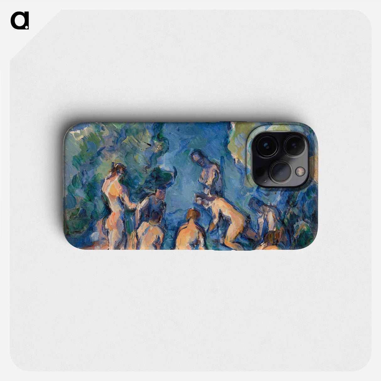 Bathers - Paul Cezanne Phone Case.