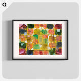 Baum und Architektur–Rhythmen
 - パウル クレー Poster.