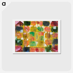 アートポストカード-Baum und Architektur–Rhythmen
 - パウル クレー Postcard.