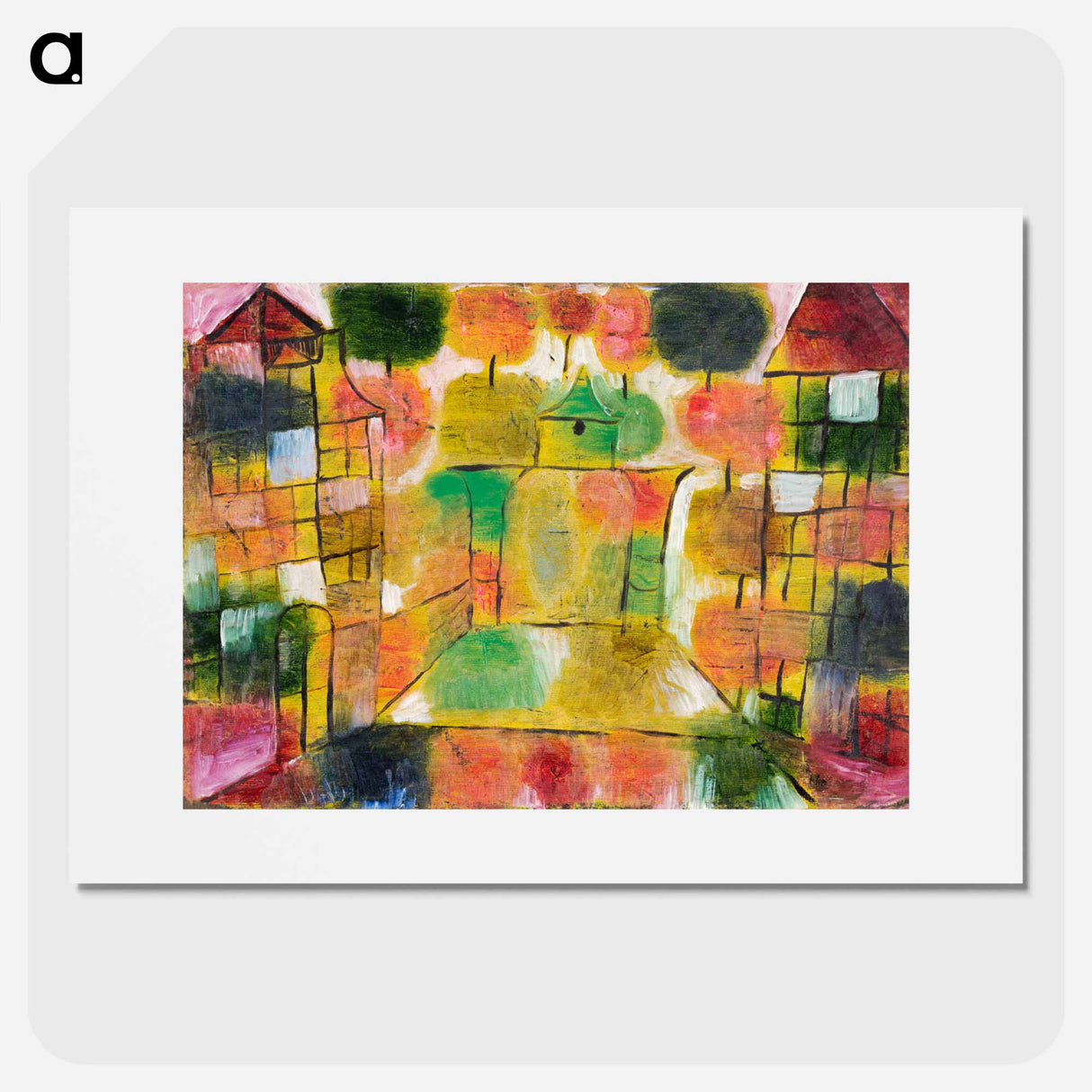 Baum und Architektur–Rhythmen
 - パウル クレー Poster.