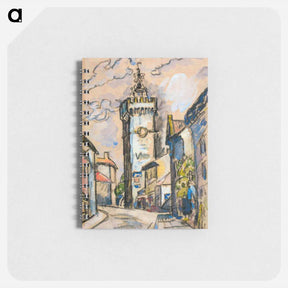 アートメモ帳-The bell tower in Viviers - ポール シニャック Memo.