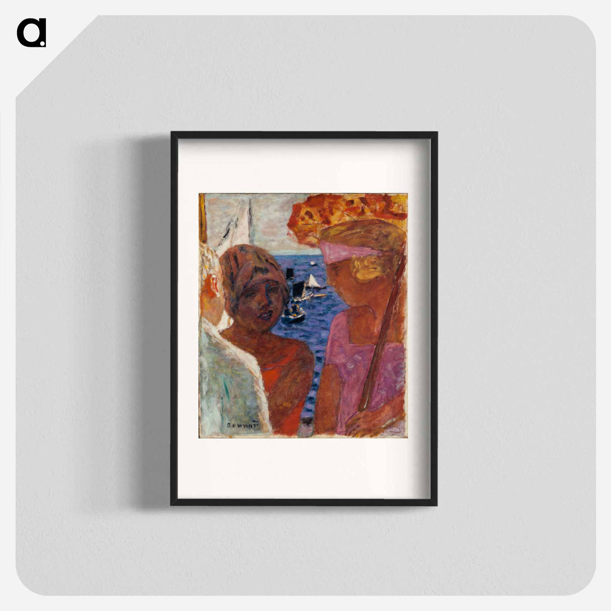 Conversation in Arcachon
 - ピエール ボナール Poster.