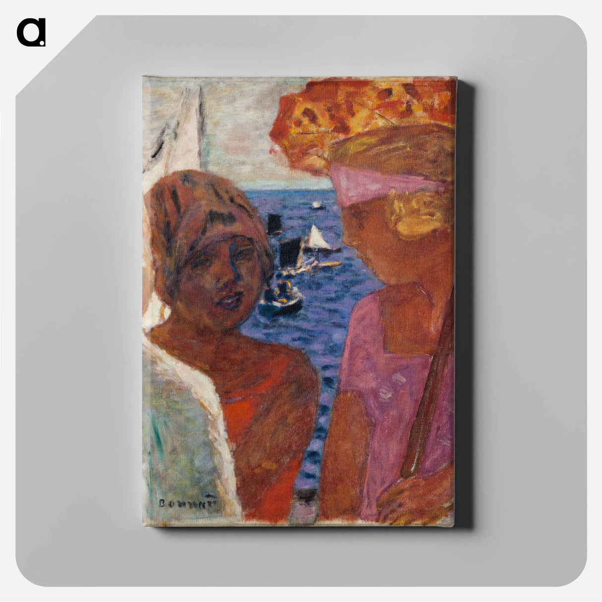 Conversation in Arcachon
 - ピエール ボナール Canvas.