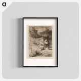 The Agony in the Garden - Rembrandt van Rijn Poster.