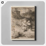 The Agony in the Garden - Rembrandt van Rijn Canvas.
