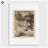 The Agony in the Garden - Rembrandt van Rijn Poster.