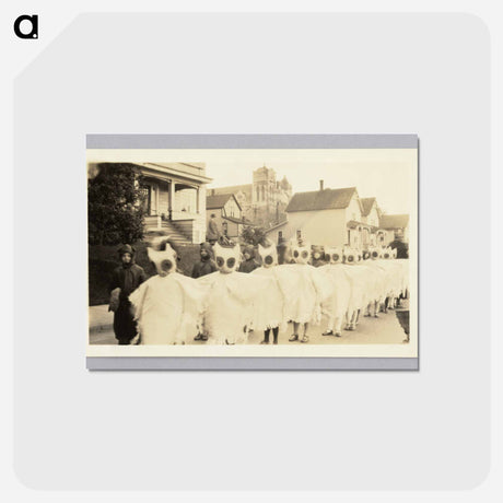 アートポストカード-Owl Costume Parade
 - セントルイス美術館 Postcard.