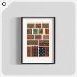 アートポスター-Grammar of Ornament Pattern Illustration
 - 装飾の文法 Poster.