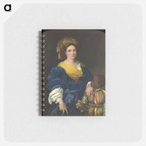 アートメモ帳-Portrait of Laura de Dianti - ティツィアーノ ヴェチェッリオ Memo.