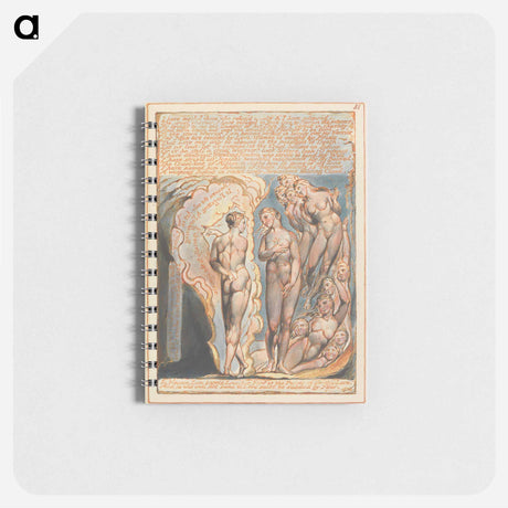 アートメモ帳-Jerusalem, Plate 81 - ウィリアム ブレイク Memo.