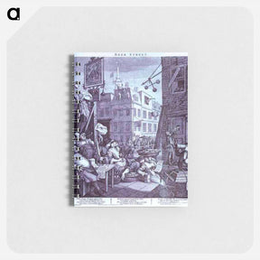 アートメモ帳-Beer Street - ウィリアム ホガース Memo.