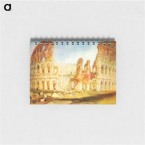 アートメモ帳-Rome, The Colosseum - ウィリアム ターナー Memo.