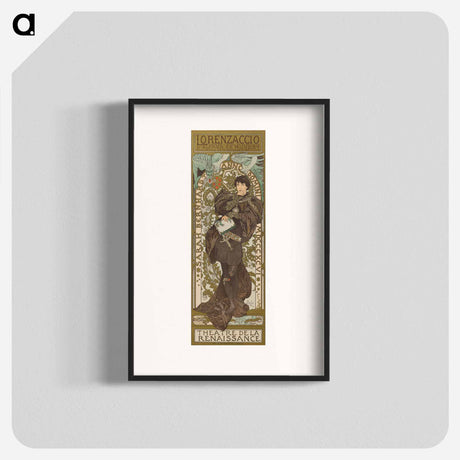 アートポスター-Lorenzaccio - アルフォンス ミュシャ Poster.